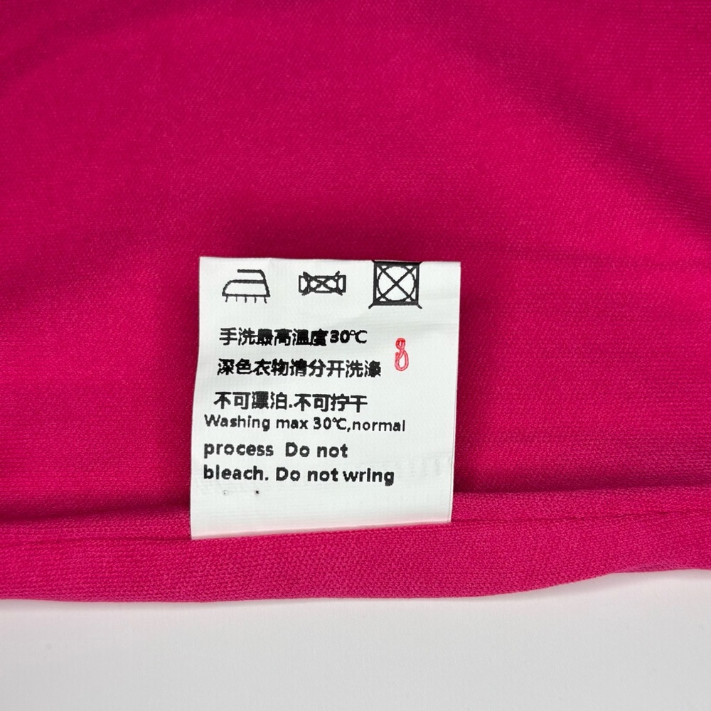 Fashion & Dyt Pleated Skirt with Built-in Shorts Hot Pink Size Medium - Picture 7 of 8